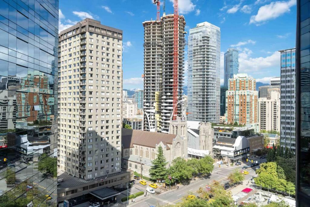 2Br Condo With Breathtaking View In Downtown! Free Parking - 6 Sleep Ванкувер Екстер'єр фото